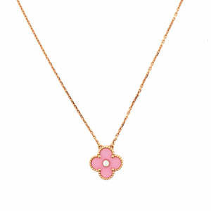 Van Cleef & Arpels Vintage Alhambra Pendant Necklace